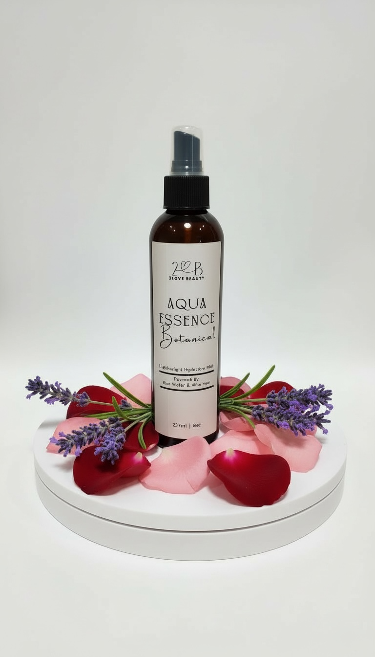 Aqua Essence Botanical Lightweight Loc Hydration Mist
– 8oz