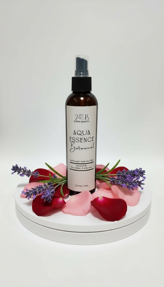 Aqua Essence Botanical Lightweight Loc Hydration Mist
– 8oz